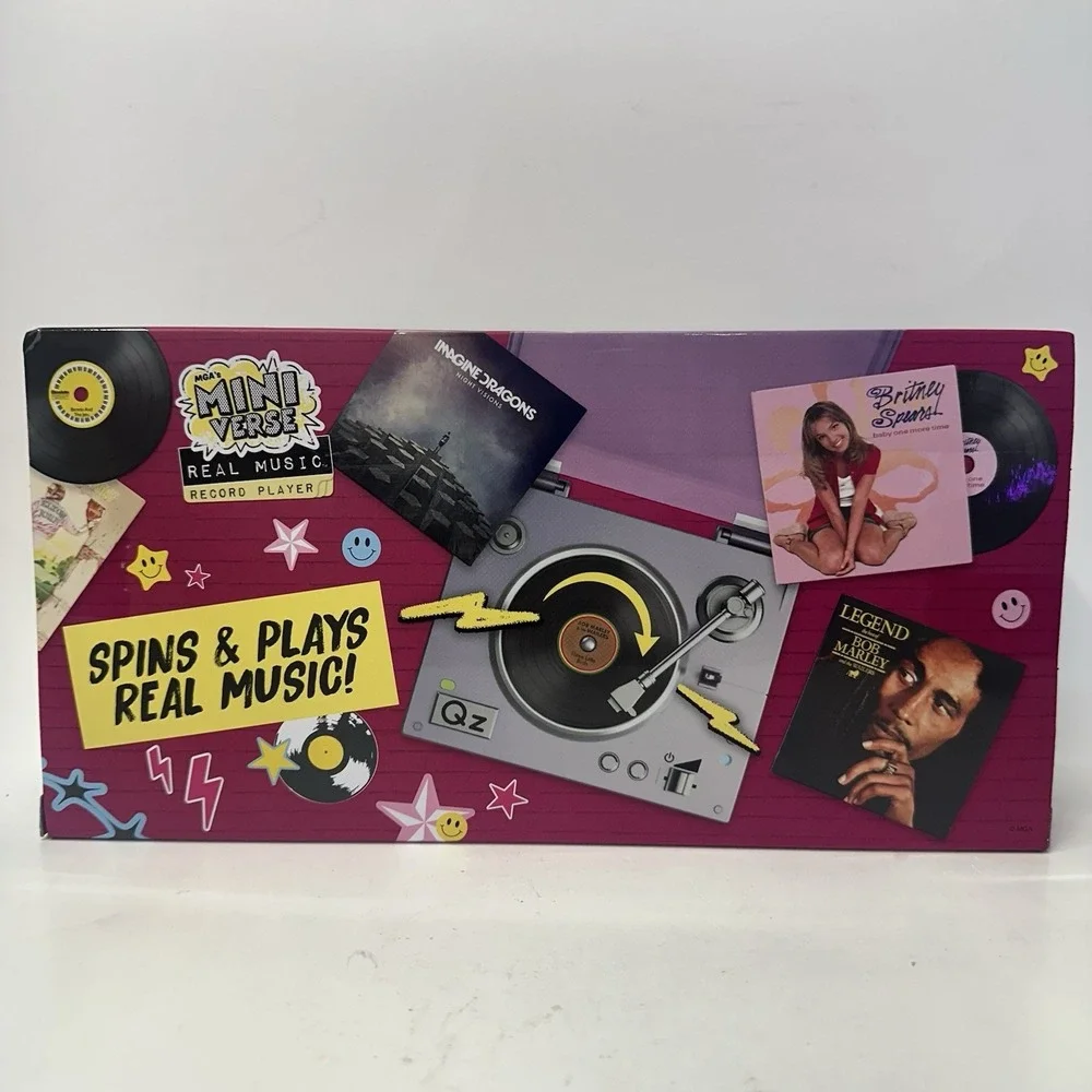 Mini verse real music record player new MGA's vinyl working